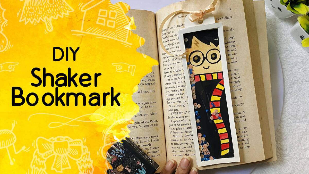 Make An Easy Diy Harry Potter Bookmark Viviva Colors