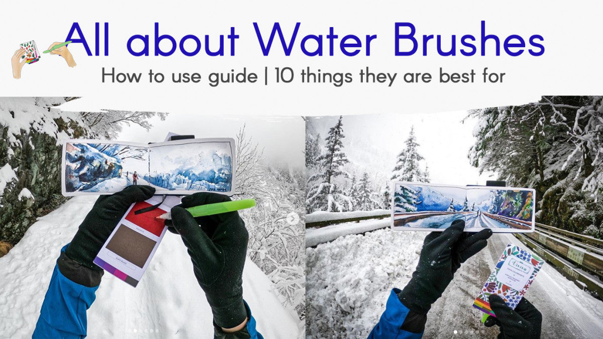 Waterbrushes - how do they work and which is best? 