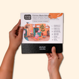 A5 Sketchbook - Ivory paper, 64 Pages, 120 lbs