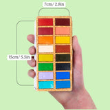 Watercolor Pans - Spring 16 Colors