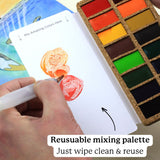 Watercolor Pans - Original 16 Colors