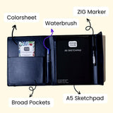 A5 Travel Paint Kit (8.8 x 7.2 in)