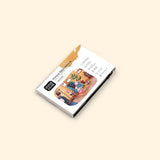 A6 size plain white & smooth Ivory drawing book of 64 pages & 120 lbs or 240 GSM thick. It is perfect for travel art.