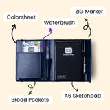 A6 Travel Paint Kit (6.2 x 5.3 in)