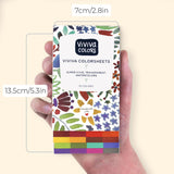 Ideal Watercolor Painting Kit - 16 Vibrant Colors with Waterbrush.