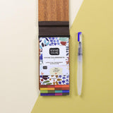 Perfect gift for watercolor lovers & artists. Travel friendly watercolor painting set in a wooden case etched with name & wishes