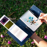 Viviva A6 size Travel Painting Kit. Everything you need for painting in one kit - Colors, Paint brush, Marker, Sketchpad