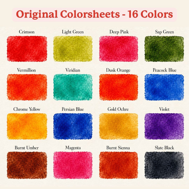 Colorsheets - Original 16 Colors