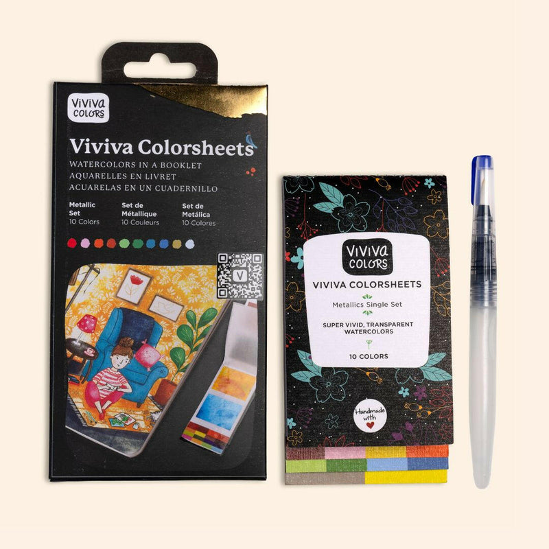 Sketcher Set - Colorsheets + Waterbrush