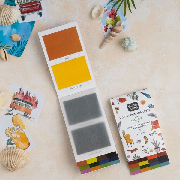Colorsheets - Fall/ Autumn 16 Colors