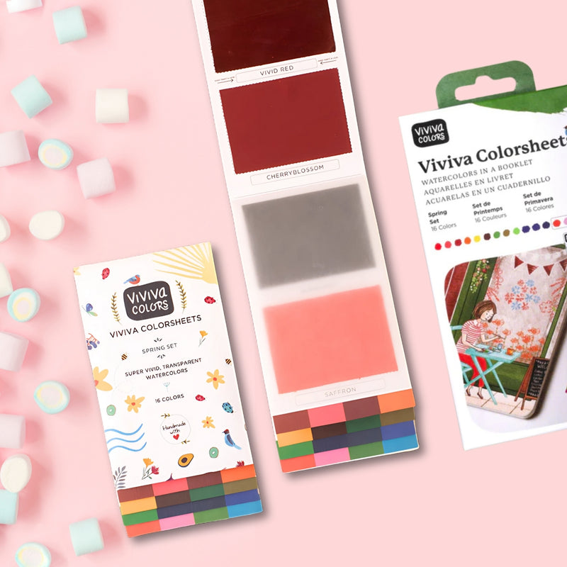 Colorsheets - Spring 16 Colors