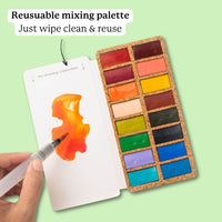 Watercolor Pans - Spring 16 Colors