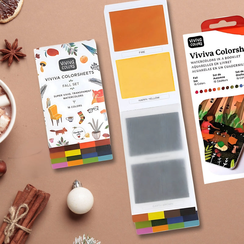 Colorsheets - Fall/ Autumn 16 Colors