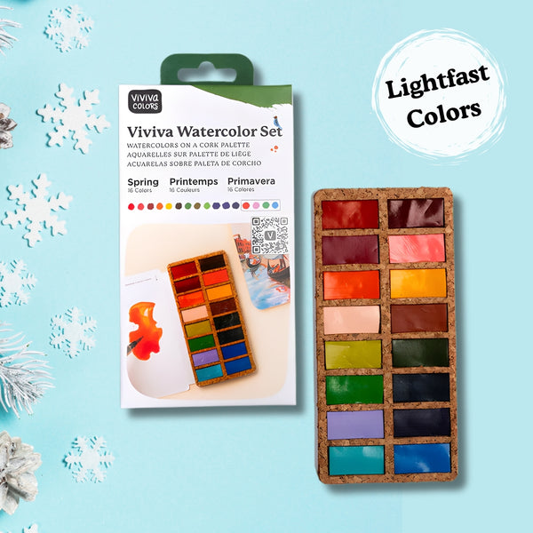 Watercolor Pans - Original 16 Colors