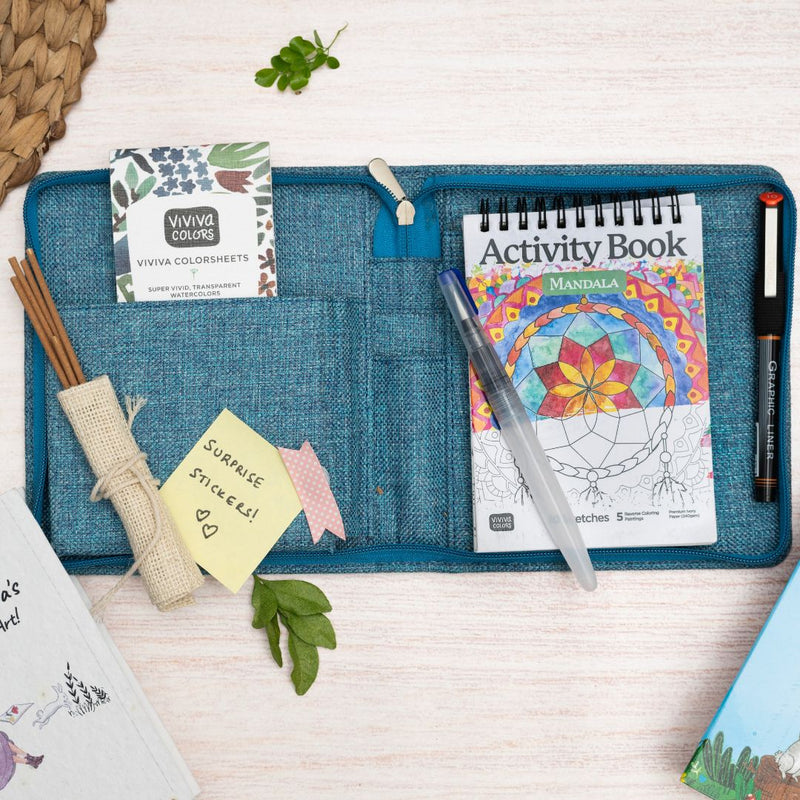 Meditate with Art - A6 Jute Kit