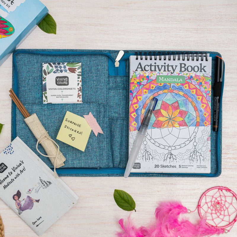 Meditate with Art - A5 Jute Kit