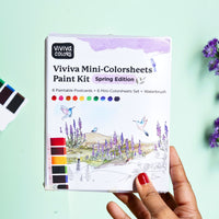 Spring Mini-Watercolor Paint Kit