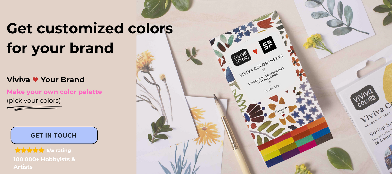 Customized Brand Colors