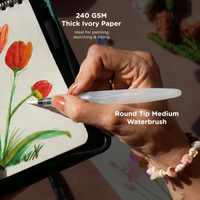 Jute Travel Paint Kit - A6 (6.2 x 5.3 in)