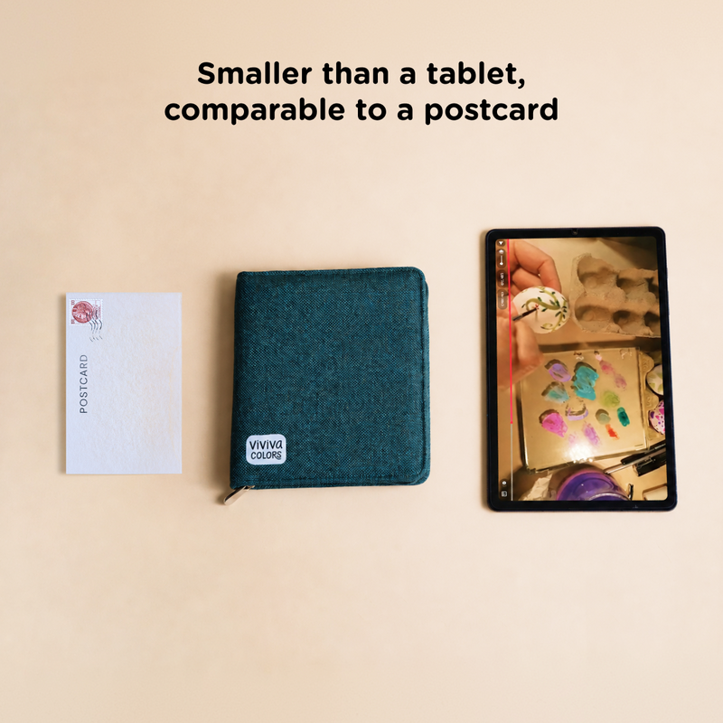 Jute Travel Paint Kit - A6 (6.2 x 5.3 in)