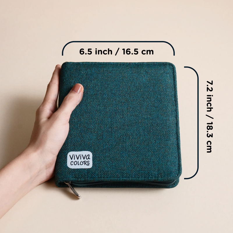 Jute Travel Paint Kit - A6 (6.2 x 5.3 in)