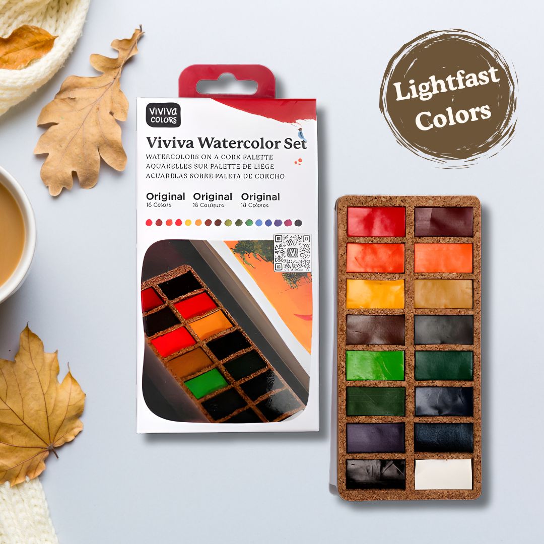 Watercolor Pans - Original 16 Colors – Viviva Colors