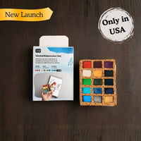 Watercolor Pans - Winter 15 Colors  - pack of 5