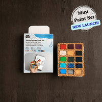 Watercolor Pans - Winter 15 Colors  - pack of 5