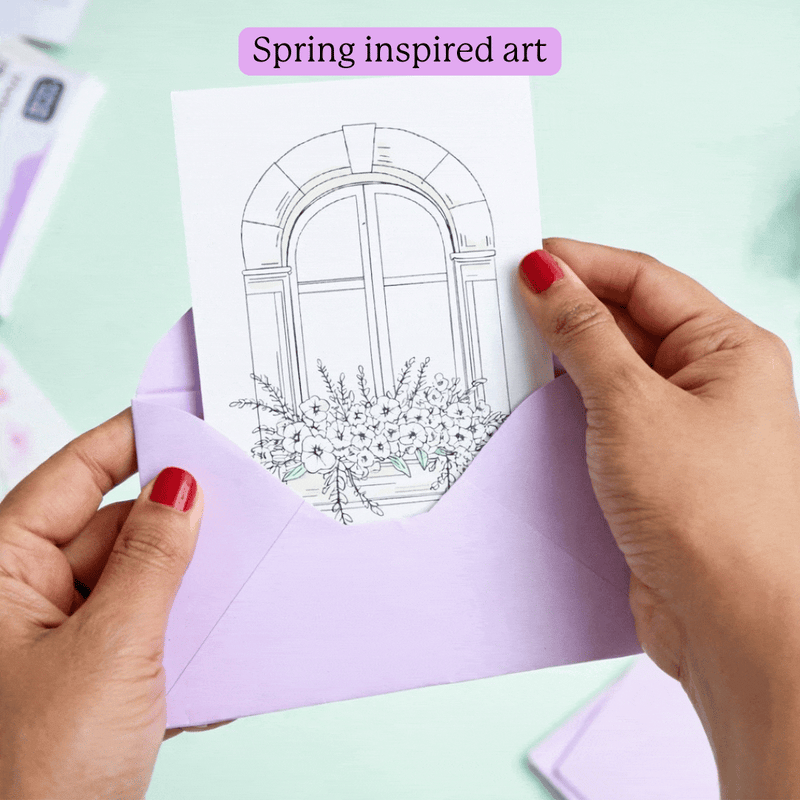 Spring Mini-Watercolor Paint Kit