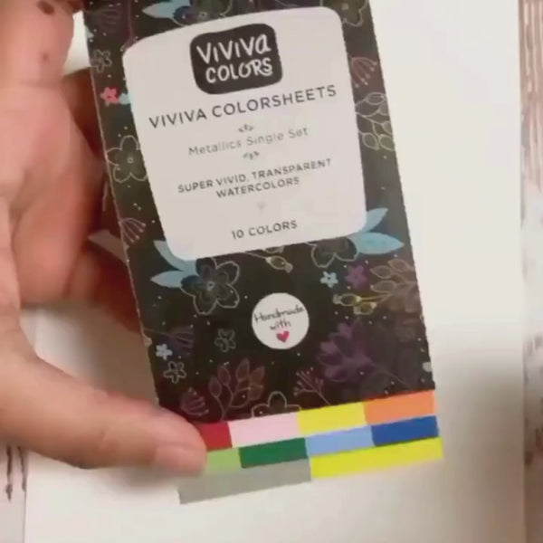 Colorsheets - Metallics 10 Colors