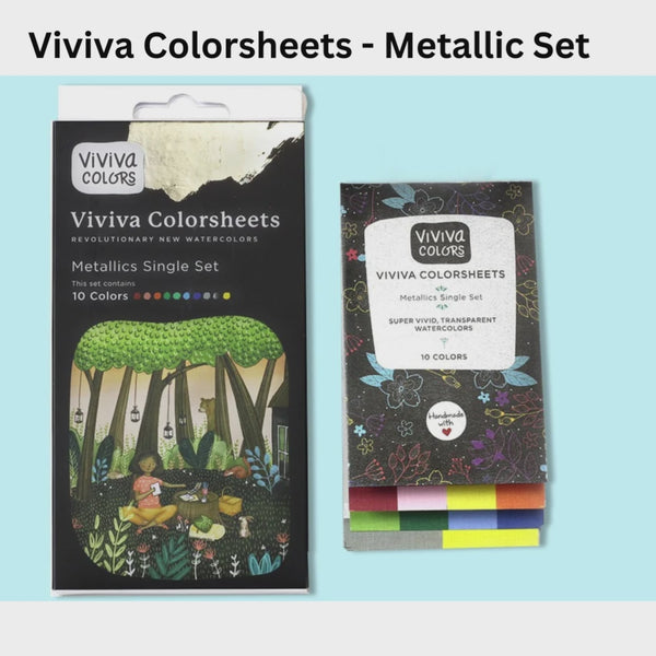 Colorsheets - Metallics 10 Colors