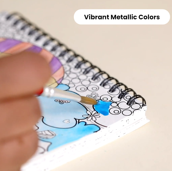 Watercolor Pans - Metallic 15 Colors