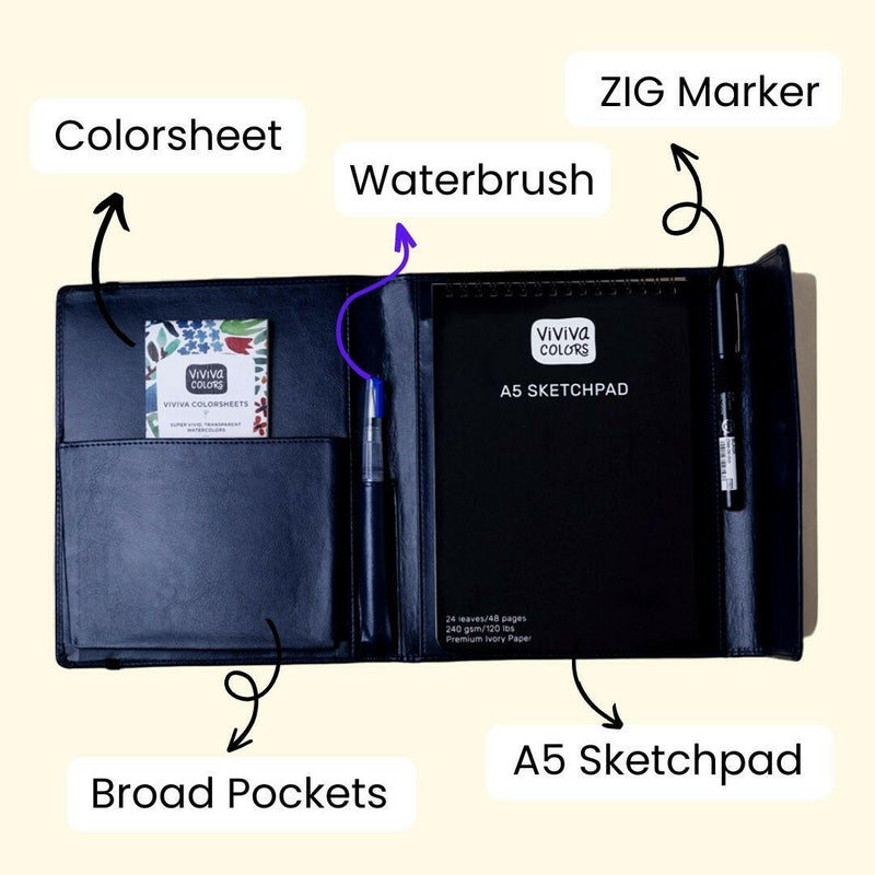 A5 Travel Paint Kit (8.8 x 7.2 in)