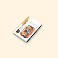 A6 size plain white & smooth Ivory drawing book of 64 pages & 120 lbs or 240 GSM thick. It is perfect for travel art.