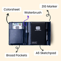 A6 Travel Paint Kit (6.2 x 5.3 in)