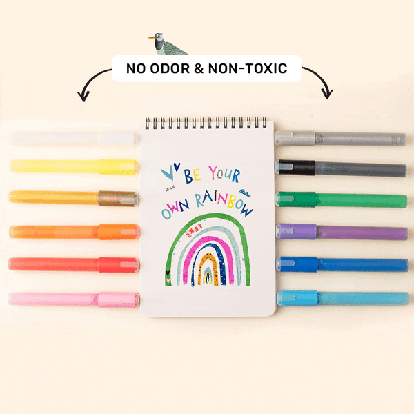 Viviva Acrylic Markers - Set of 12 Colors