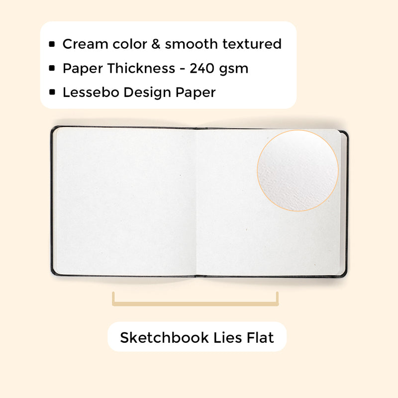 20 Sheets/Book Mini Sketchbook For Artist Portable Drawing Notebook