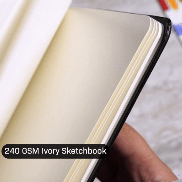 Smooth Ivory Sketchbook