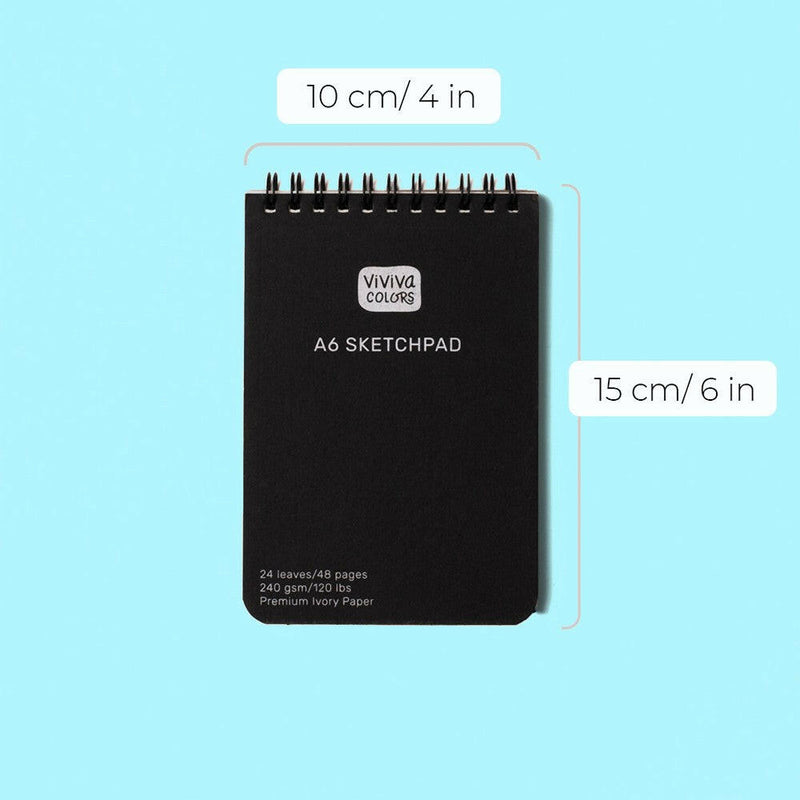A6 Travel Paint Kit (6.2 x 5.3 in)